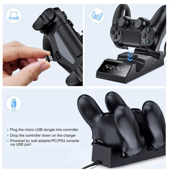 Cargador Control - Dobe - Play Station 4 - Imagen 5