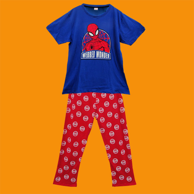 Marvel Pijama Hombre Spiderman Rojo Marvel