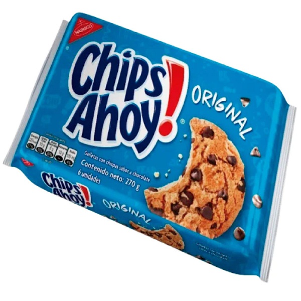 Galletas NABISCO Chips Ahoy Bolsa 222g